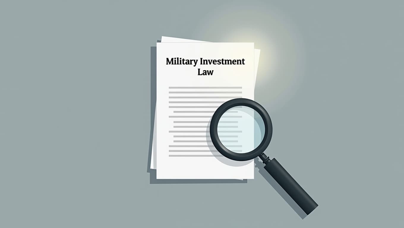 Ustawa o strategicznych inwestycjach w zakresie obronności państwa